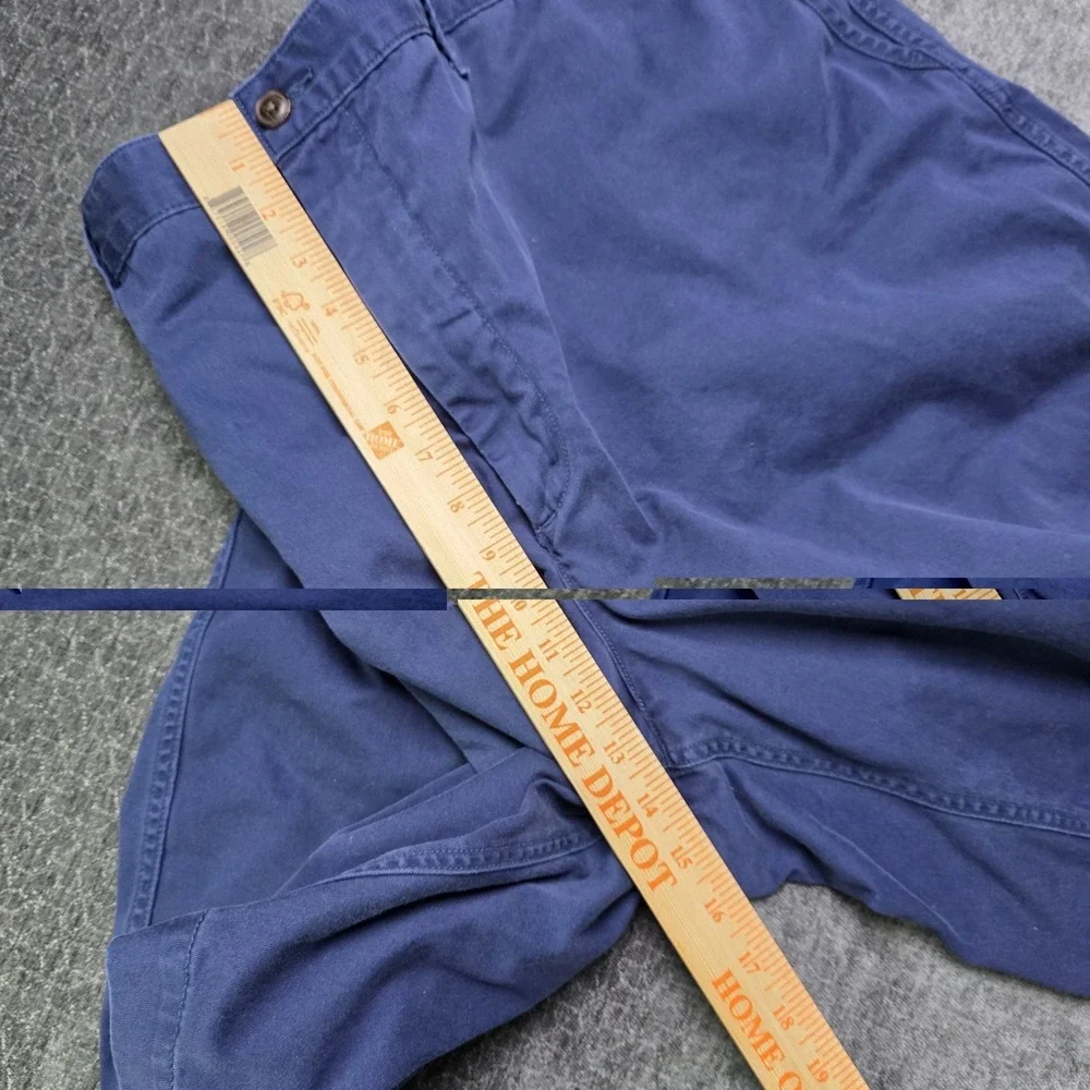 Polo Ralph Lauren Mens Chino Shorts Size 46B Bedford Stretch Classic Fit Blue